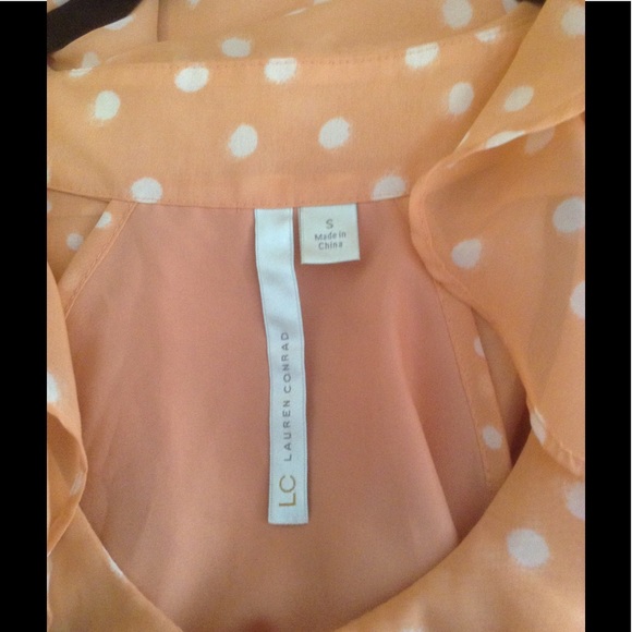 Lauren Conrad racer back blouse - Picture 3 of 4